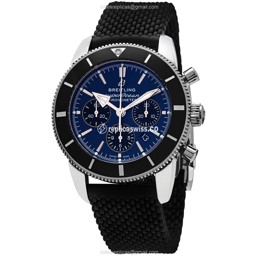 Breitling Superocean AB0162121C1S1 Replica | Automatic Movement, Blue Dial & Stainless Steel Case