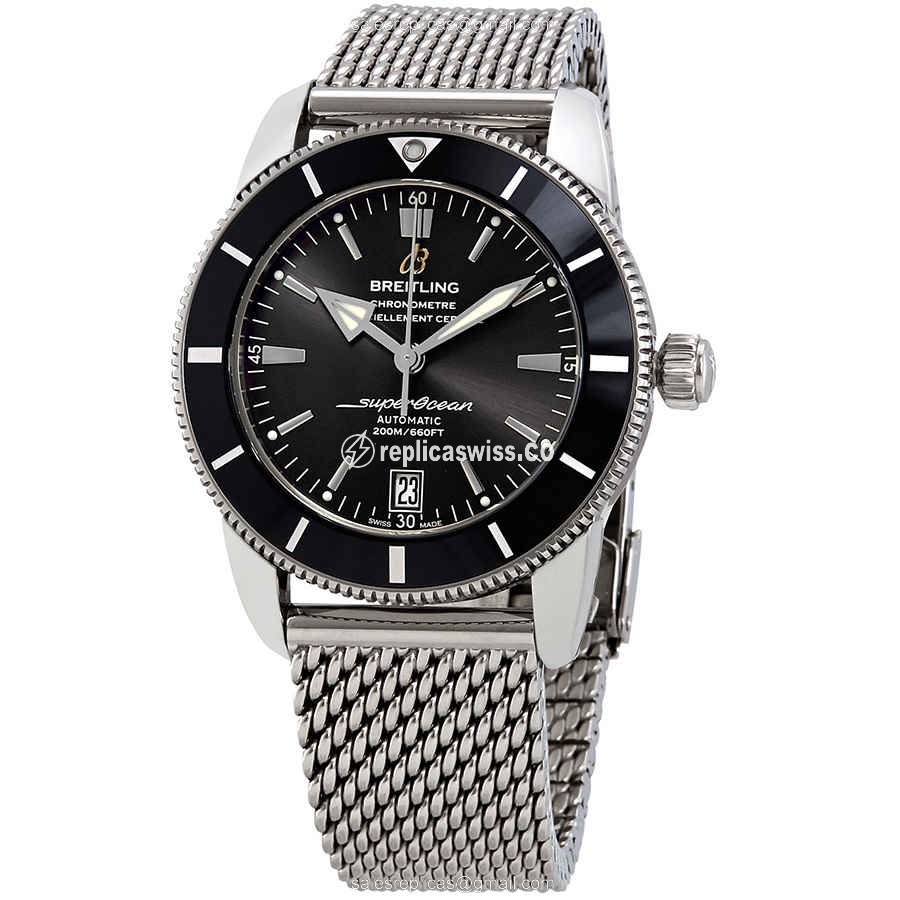 Breitling Superocean AB2010121B1A1 Replica, Automatic Movement, Black Dial, Stainless Steel Case