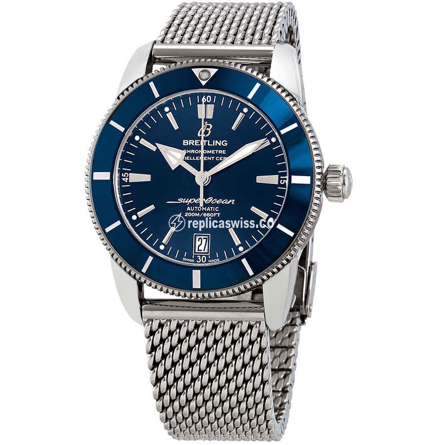 Breitling Superocean AB2020161C1A1 Replica | Automatic Movement | Blue Dial | Stainless Steel Case