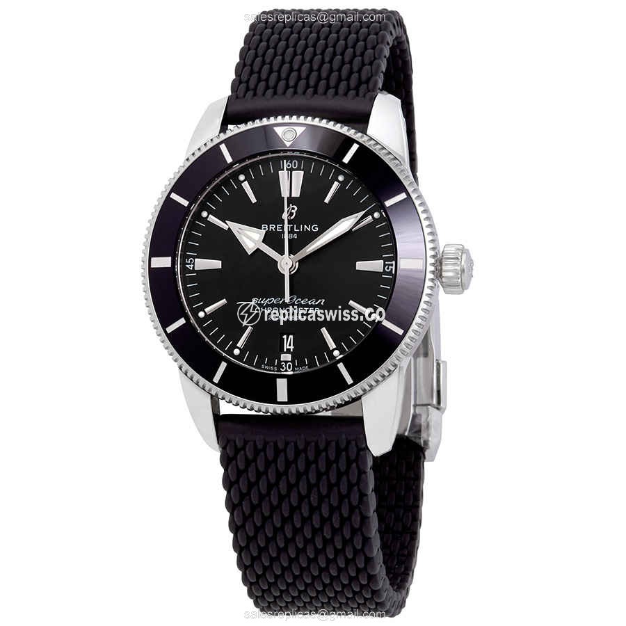 Breitling Superocean Heritage Automatic Black Dial & Stainless Steel Case Watch