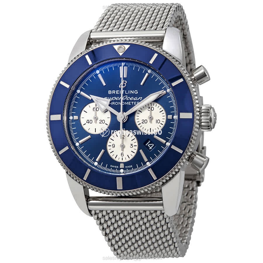 Breitling Superocean Heritage Replica in Stainless Steel Blue Dial with Automatic Movement and