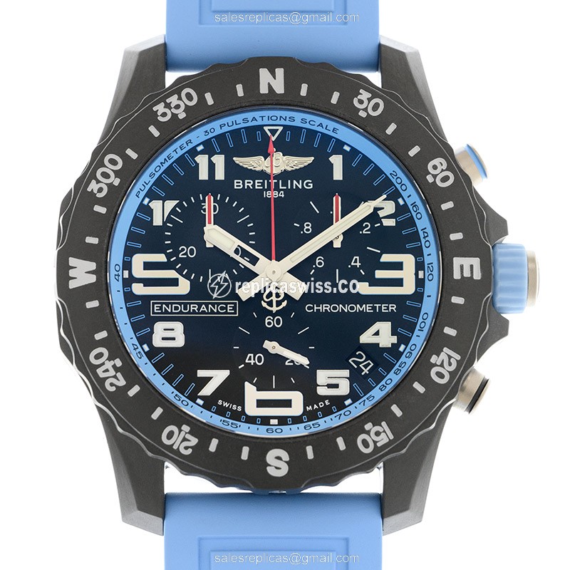 Breitling X82310281B1S1 Replica Watch | Black Dial, Carbon Fiber Case, Quartz Movement