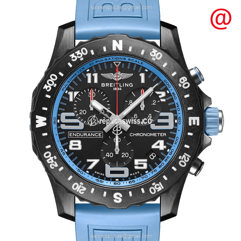 Breitling XB82310281B1S1 Replica Watch | Black Dial, Carbon Fiber Case, Quartz Movement