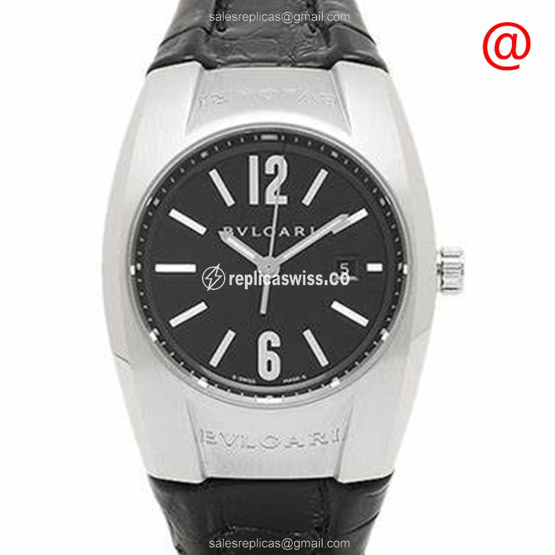 Bulgari 101059 Dragon Replica Watch | Black Dial & Stainless Steel Case, Quartz Movement