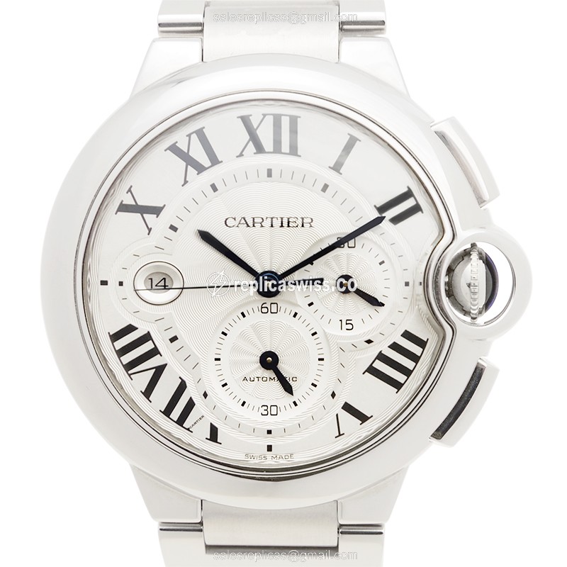 Cartier Ballon Bleu W6920076 Replica | Automatic Movement, Stainless Steel Case & White Dial Watch