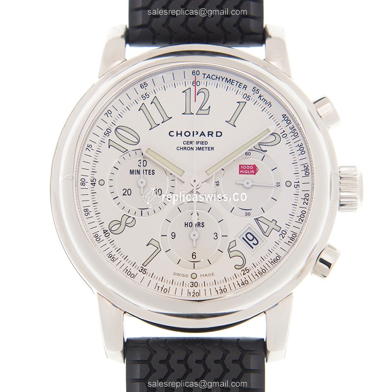 Chopard 168511-3015 MILLE MIGLIA GT XL: Silver Dial, Automatic Movement, Stainless Steel Case Watch