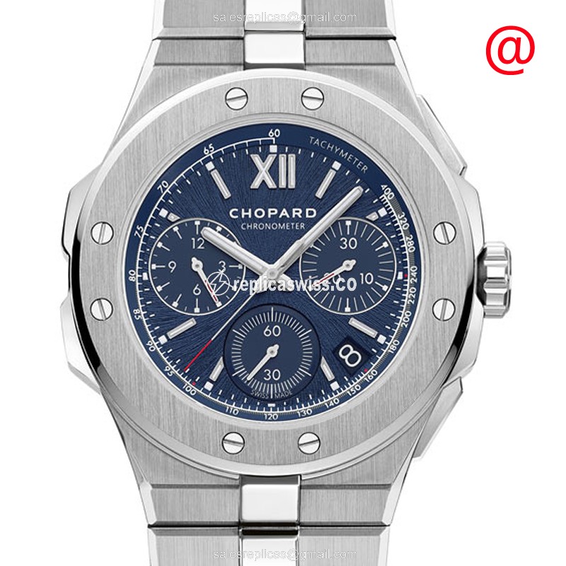 Chopard Alpine Eagle Replica in Stainless Steel Case, Automatic Movement, Blue Dial Watch