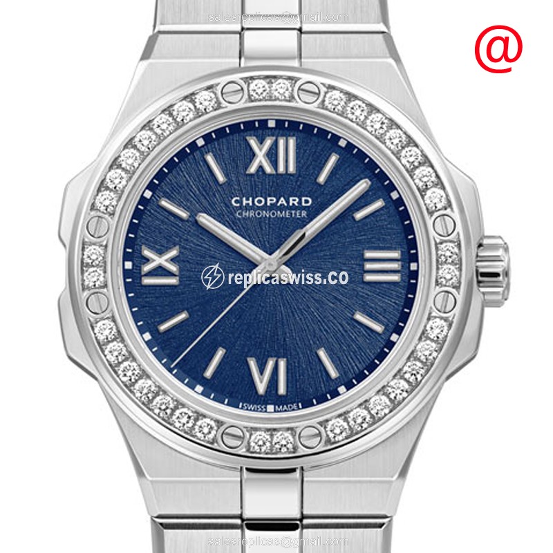 Chopard Alpine Eagle Replica Watch | Automatic Movement, Blue Dial, Steel Case