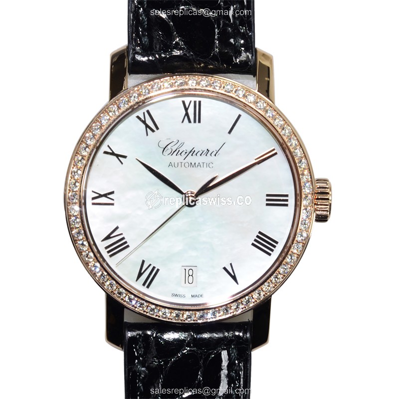 Chopard Classic 134200-5001 Replica, Automatic Movement, 18kt White Gold Dial Watch