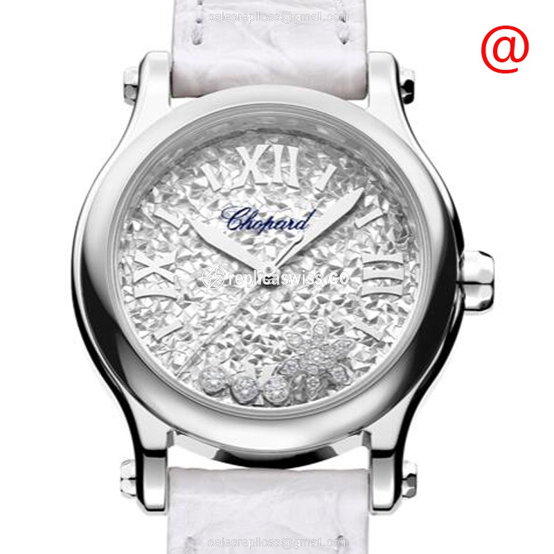 Chopard Happy Sport 278573-3022 Replica, Automatic Movement, Silver Dial, Steel Case Watch