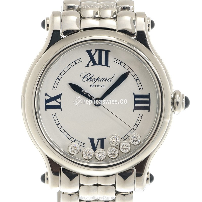 Chopard Happy Sport 278610-3001 Replica | Automatic Movement | Silver Dial & Steel Case Watch