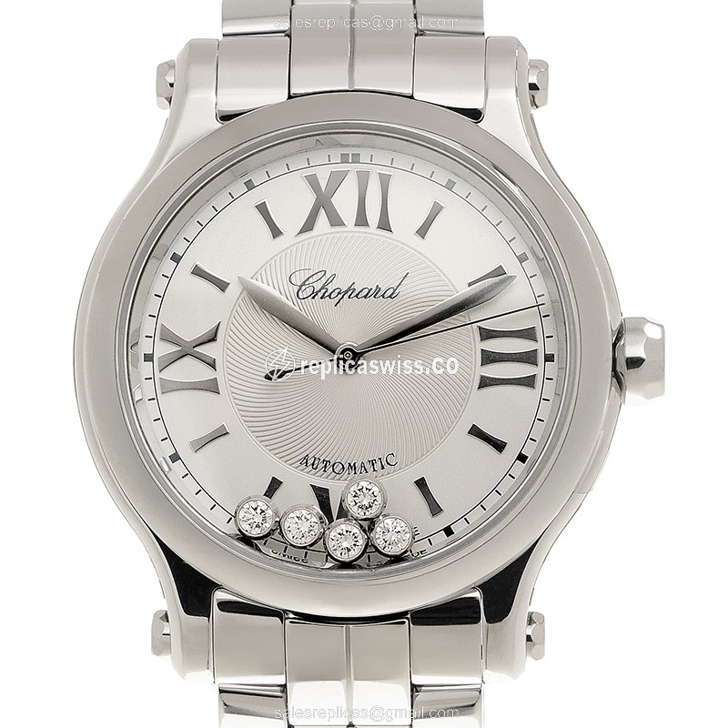 Chopard Happy Sport Automatic Silver Dial | Stainless Steel Case & Bracelet Watch