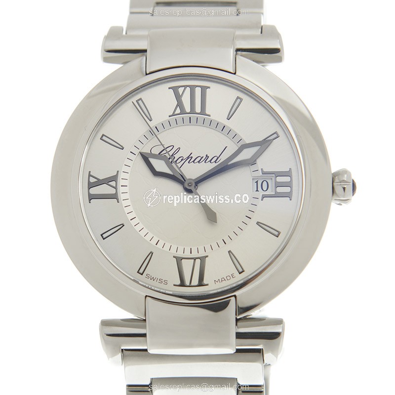 Chopard Imperiale Replica in Stainless Steel | Silver Dial, Quartz Movement Watch