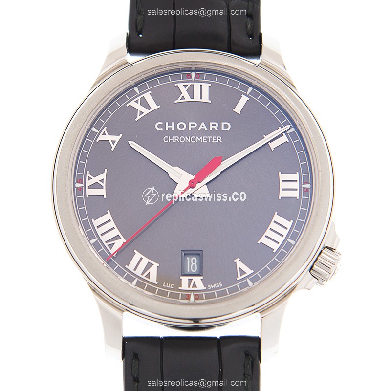 Chopard L.U.C 168527-3001 Replica, Automatic Movement, Gray Dial, Stainless Steel Case Watch