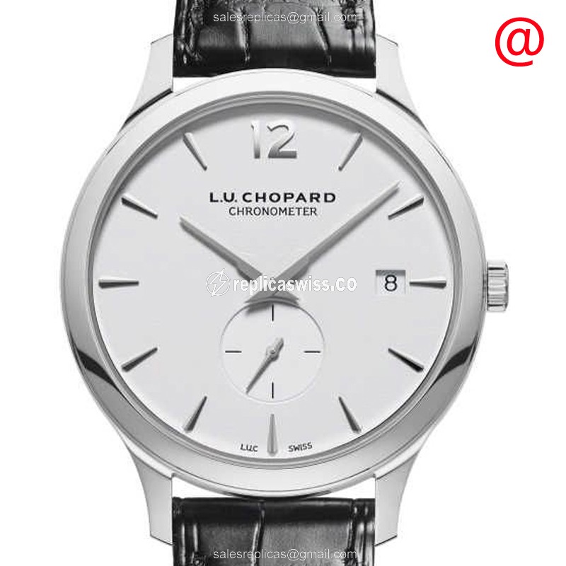 Chopard L.U.C 168591-3001 Replica: White Dial, Stainless Steel Case, Automatic Movement Watch
