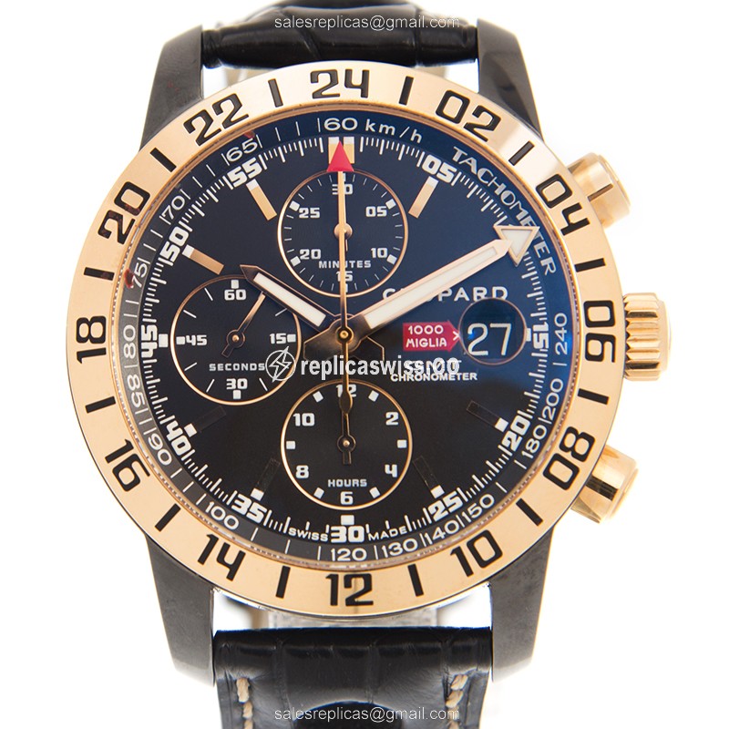 Chopard Mille Miglia GT XL Replica | Automatic Movement, 18kt Rose Gold Case Watch
