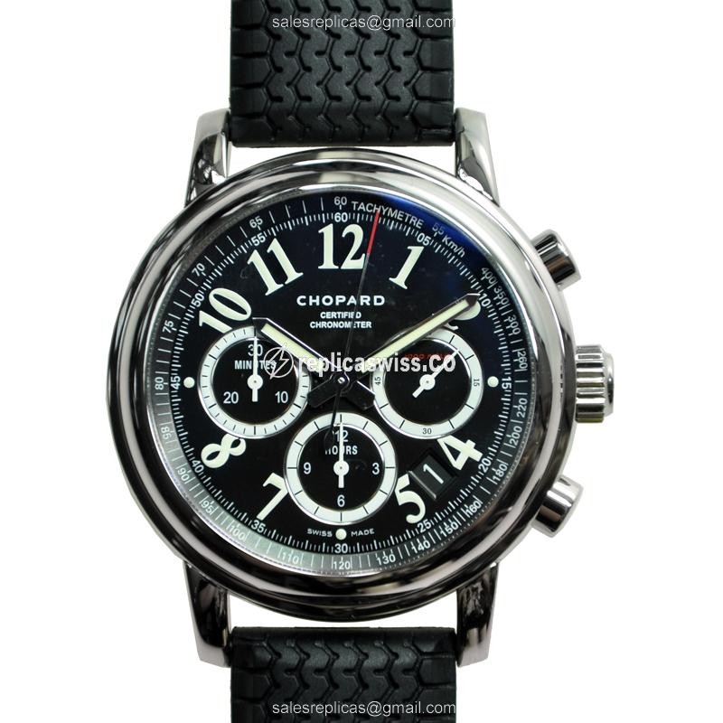 Chopard Mille Miglia GT XL Replica | Automatic Movement, Black Dial & Steel Case Watch