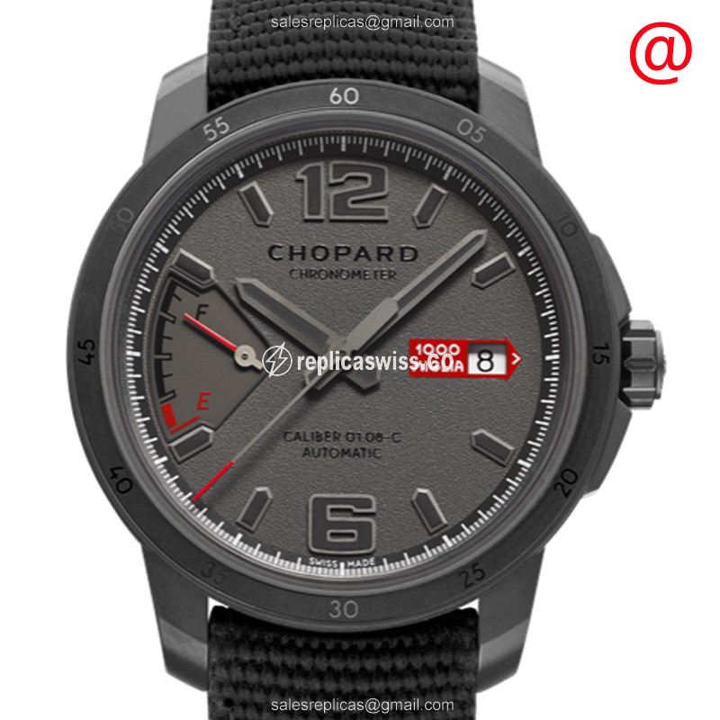 Chopard Mille Miglia GT XL Titanium Replica with Automatic Movement & Gray Dial Watch