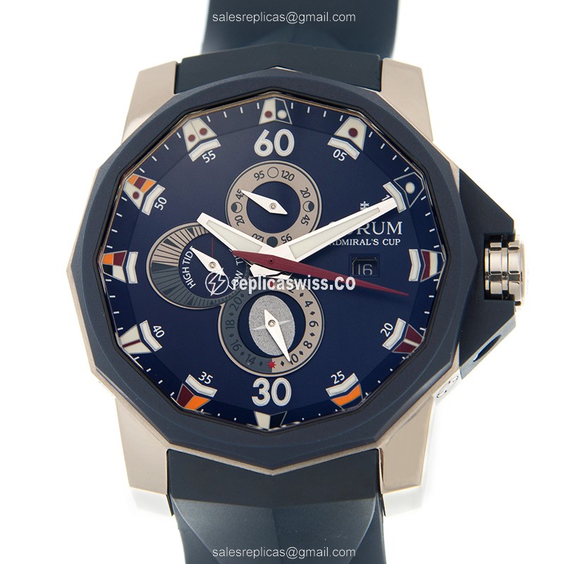Corum Admirals Cup Replica | Automatic Movement, Blue Sapphire Crystal, Titanium Case Watch