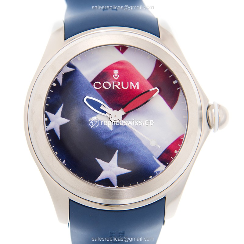 Corum Bubble Replica in Titanium Case & Blue Dial, Automatic Movement Watch