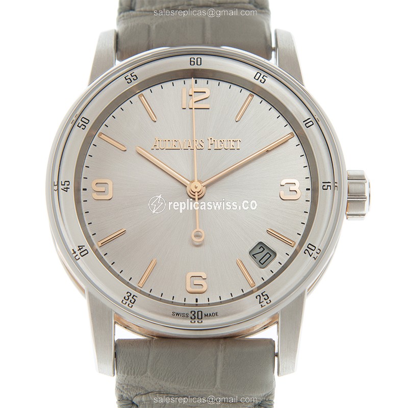 Elegant Audemars Piguet 11.59 Replica with Automatic Movement & 18kt Rose Gold Case Watch