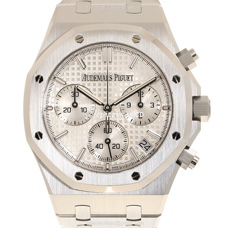 Elegant Audemars Piguet 26240ST.OO.1320ST.03 Replica Watch | Automatic Movement, Silver Dial & Case