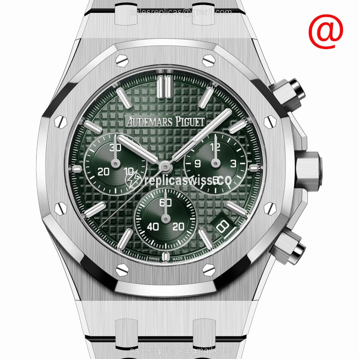 Elegant Audemars Piguet 26240ST.OO.1320ST.04 Replica Watch with Automatic Movement Green Dial