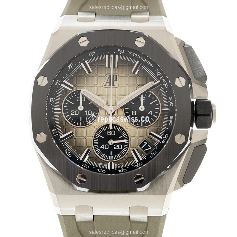 Elegant Audemars Piguet ROYAL OAK OFFSHORE Replica in Stainless Steel with Automatic Movement &