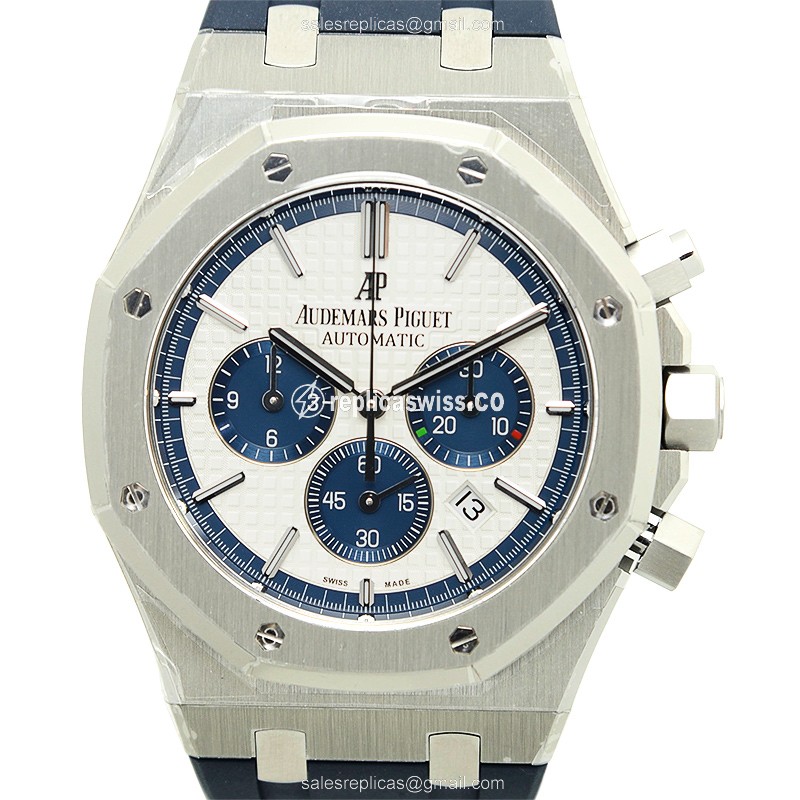 Elegant Audemars Piguet Royal Oak Replica in Stainless Steel & Silver Dial, Automatic Movement Watch