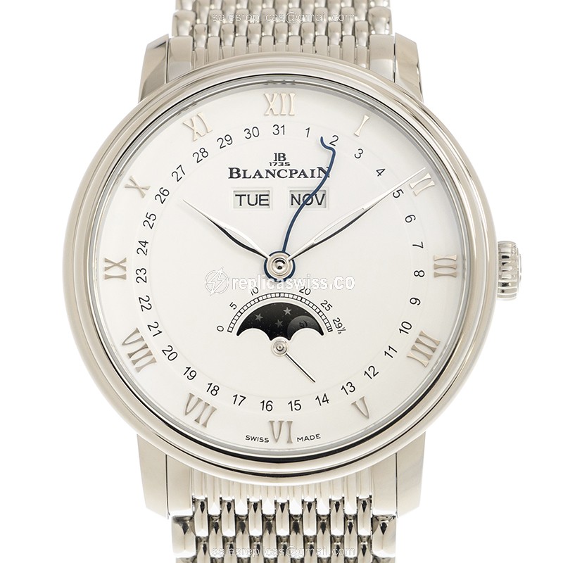 Elegant Blancpain 6264-1127-MMB Classic Replica Watch | Automatic Movement, Polished Steel Case