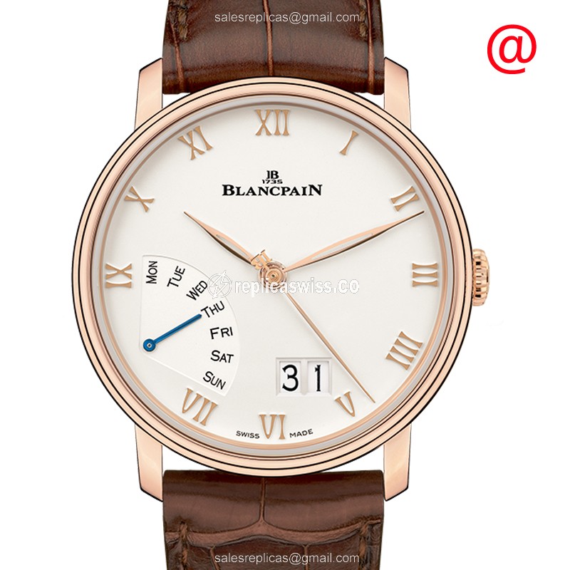 Elegant Blancpain Classique 6668-3642-55A Replica Watch, Automatic Movement & 18kt Rose Gold Case