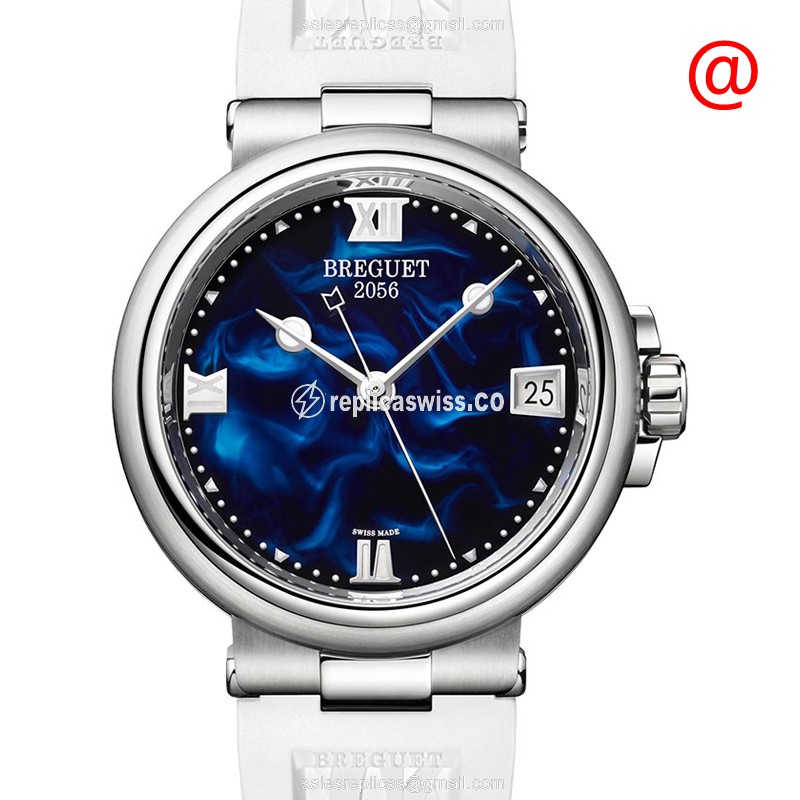 Elegant Breguet 9517ST/E2/584 Marine Replica Watch | Blue Dial, Automatic Movement