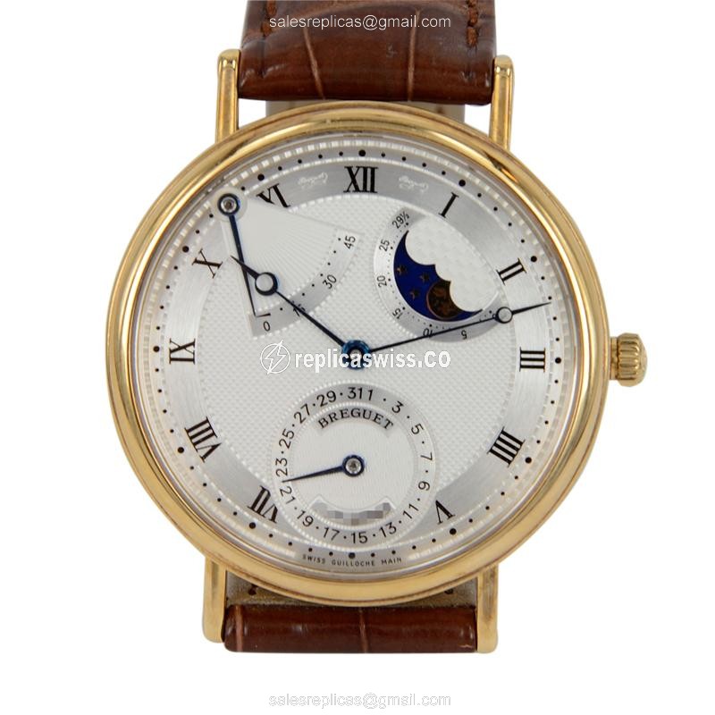Elegant Breguet Classic 3137BA/11/986 Replica Watch in 18kt Gold, Automatic Movement & White Dial