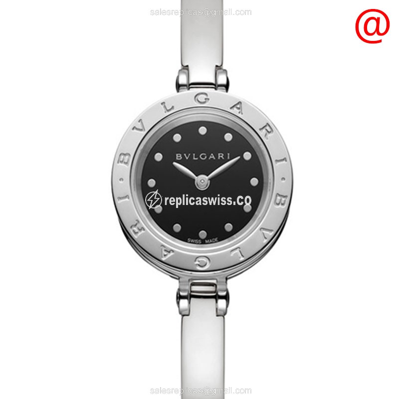 Elegant Bulgari B.ZERO1 Replica Watch | Black Dial, Stainless Steel Case