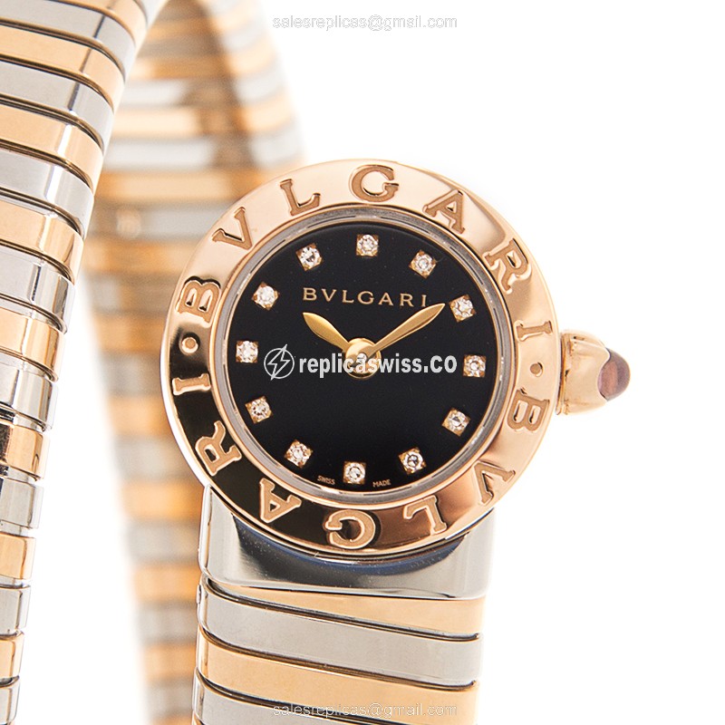 Elegant Bulgari BBLP191TSG Replica Watch | Automatic Movement, 18K Rose Gold Case