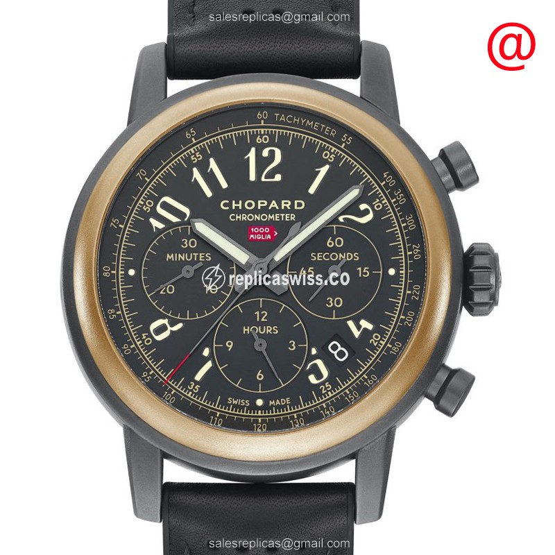 Elegant Chopard 168589-6002 Mille Miglia GT XL Replica, Automatic Movement, 18kt Rose Gold & Steel