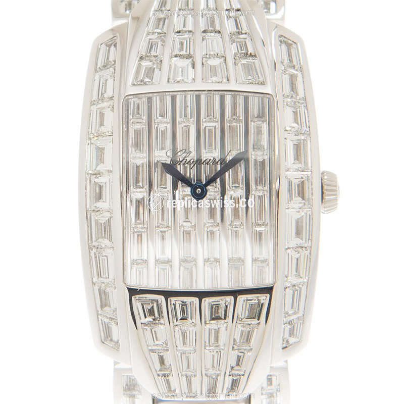 Elegant Chopard 419404-1109 Replica Watch | Automatic Movement, 18kt White Gold Case