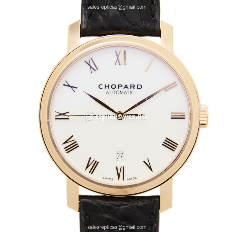 Elegant Chopard Classic 161278-5005 Replica Watch | White Dial, Automatic Movement