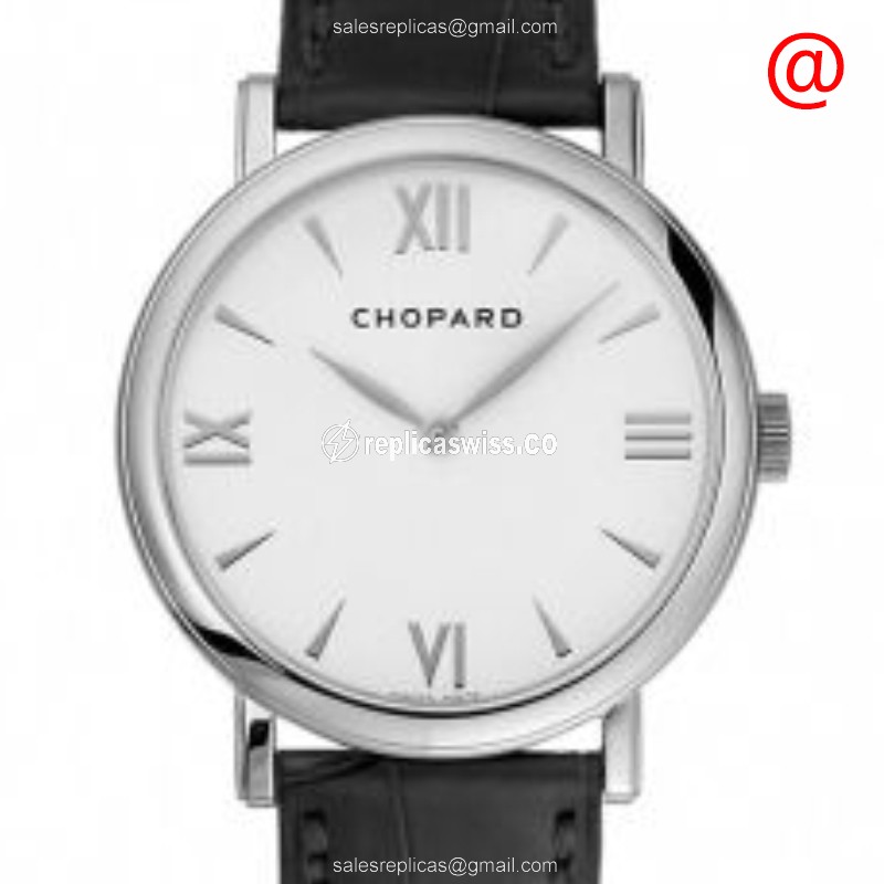 Elegant Chopard CLASSIQUE 127387-1201 Replica Watch | White Dial, Stainless Steel Case