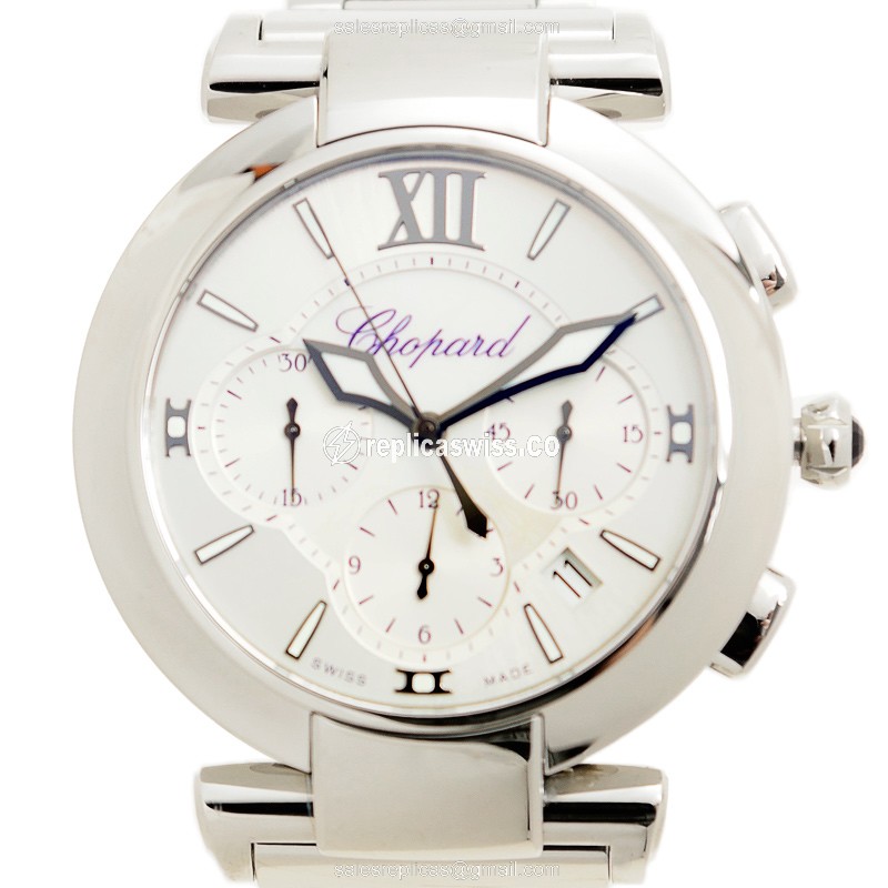 Elegant Chopard Impériale Replica, Automatic Movement, Stainless Steel Case & Silver Dial Watch