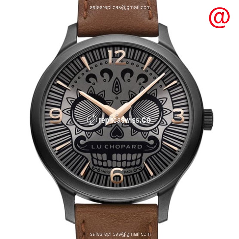 Elegant Chopard L.U.C 168592-3004 Replica Watch in Stainless Steel, Automatic Movement & Grey Dial