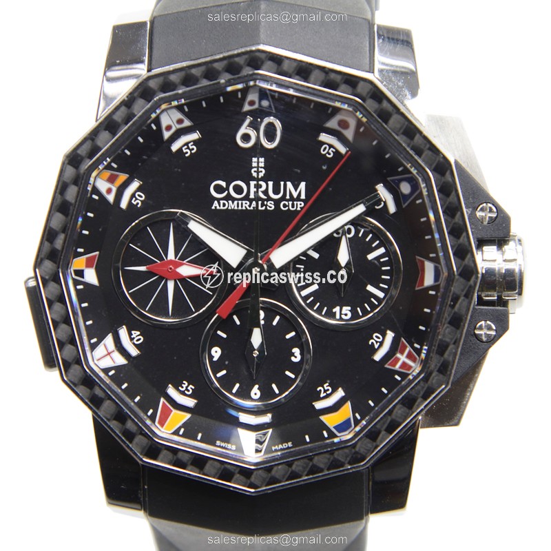 Elegant Corum 986.691.11 AN92 Admirals Cup Replica, Automatic Movement, Stainless Steel Case &