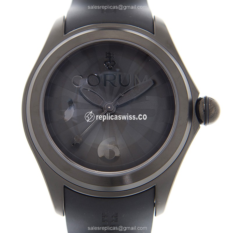 Elegant Corum Bubble Replica Watch | Automatic Movement, Black Dial & Steel Case