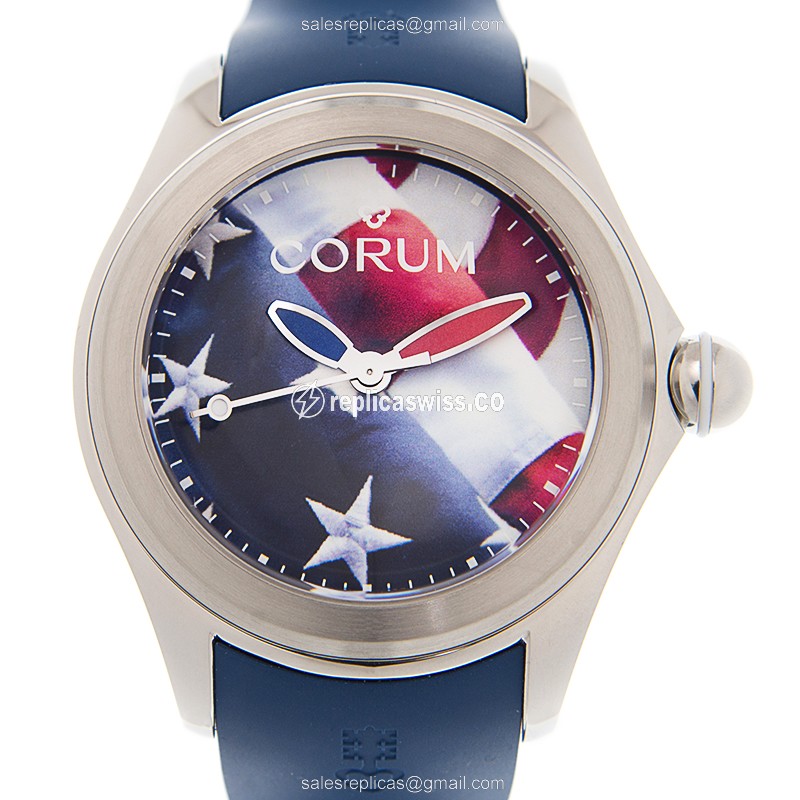 Elegant Corum Bubble Replica Watch | Automatic Movement, Blue Steel Case & Dial