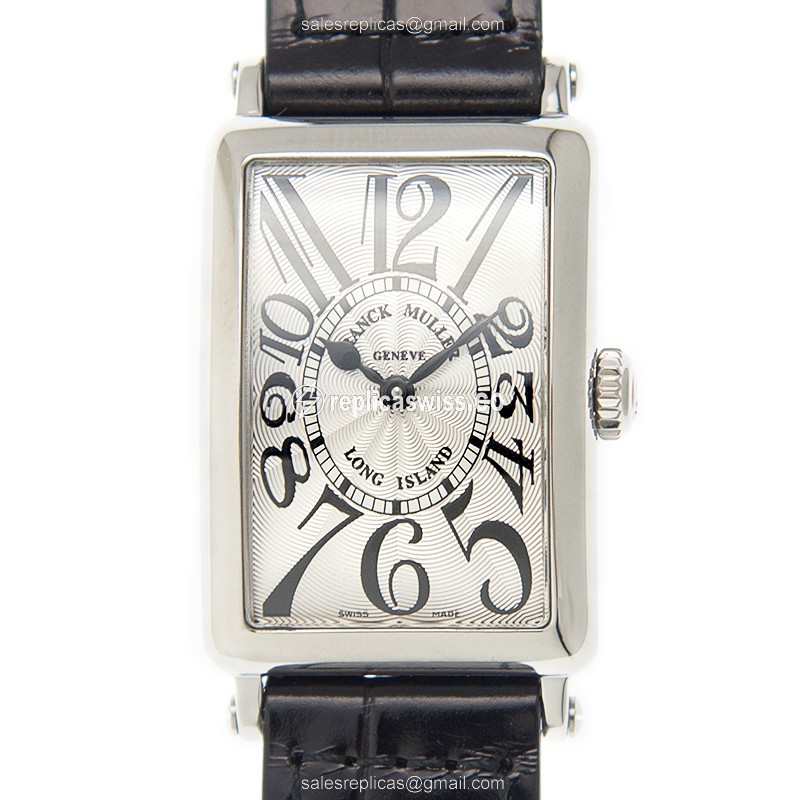 Elegant Franck Muller 902 QZ Long Island Replica, Silver Dial, Automatic Movement Watch