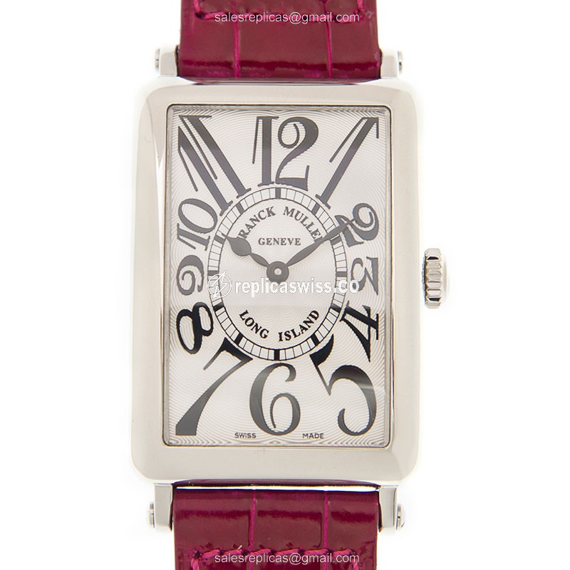 Elegant Franck Muller 952 QZ Replica in Silver Dial & Stainless Steel Case, Automatic Movement &