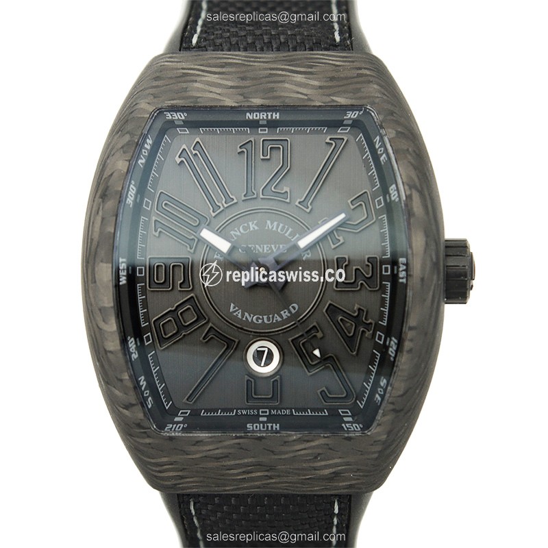 Elegant Franck Muller V 45 SC DT Vanguard Replica in Stainless Steel with Automatic Movement and