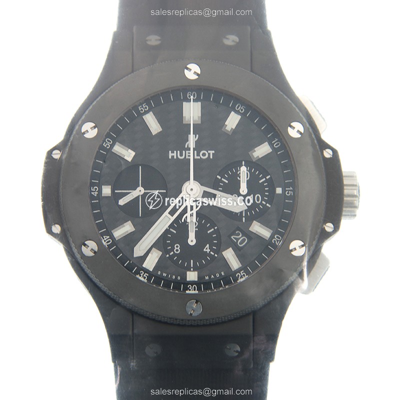 Elegant Hublot 301.CI.1770.RX BIG BANG Replica in Black Ceramic with Automatic Movement Watch