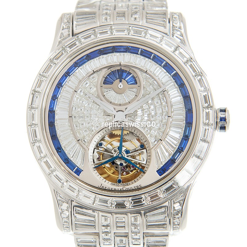 Elegant Jaeger-Lecoultre Master Ultra Thin Replica, Automatic Movement, 18kt White Gold Case &