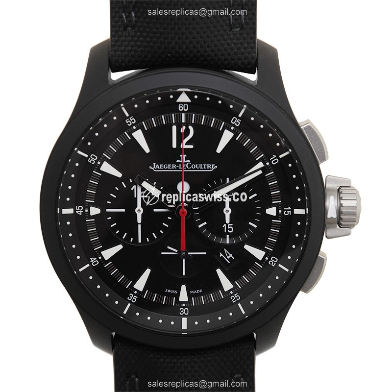Elegant Jaeger-Lecoultre Q205C570 Replica Watch | Automatic Movement, Black Ceramic Case